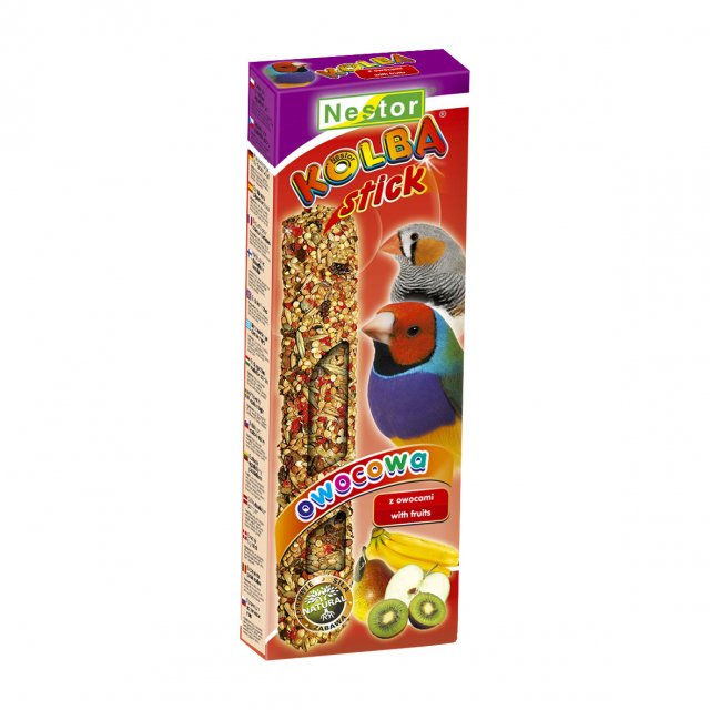 NESTOR Barritas para Pájaros tropicales con frutas 85g - 2 unid.