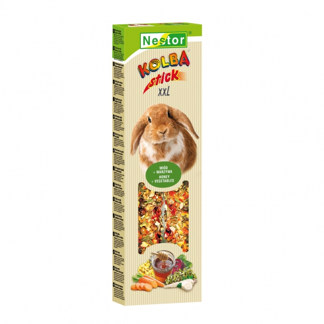 NESTOR Premium Barritas para Conejos y Roedores grandes 150g - 2 unid.