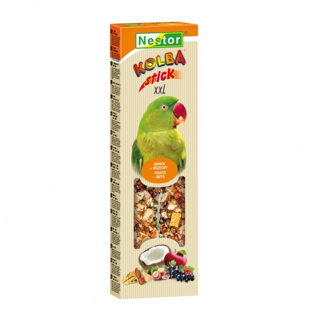 NESTOR Premium Barritas con frutas y nueces para Cotorras 150g - 2 unid.