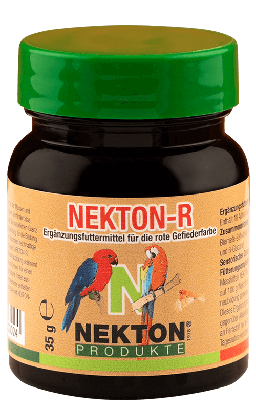 NEKTON R 35g Suplemento alimenticio para Pájaros plumaje rojo