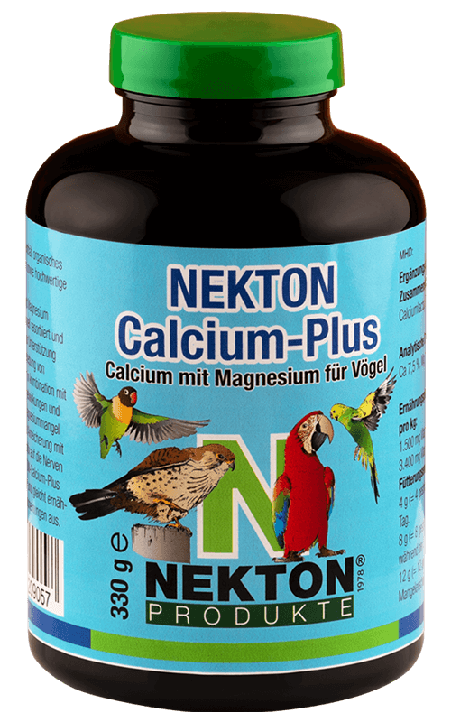 NEKTON Calcium-Plus 330g Suplemento de Calcio para Pájaros