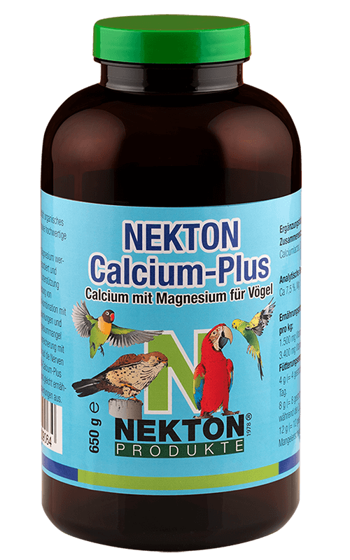 NEKTON-Calcium-Plus 650g Suplemento de Calcio para Pájaros