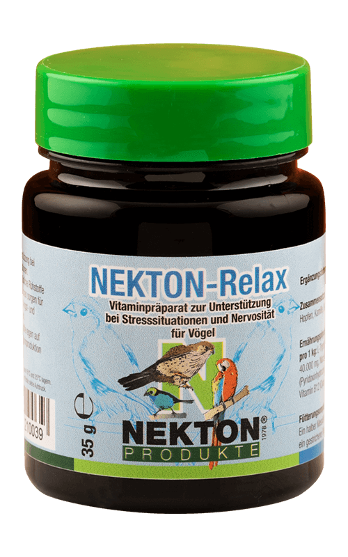 NEKTON Relax 35g Suplemento antiestrés para aves