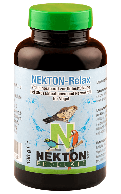 NEKTON Relax 130g Suplemento antiestrés para aves