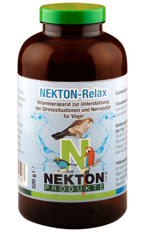 NEKTON Relax 520g Suplemento antiestrés para aves