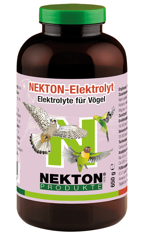 NEKTON Elektrolyt 650g Suplemento alimenticio para pájaros