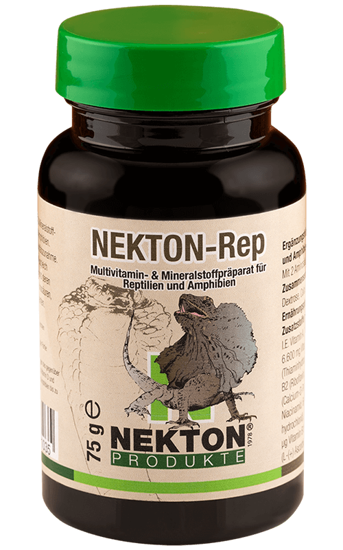 NEKTON-REP 75g Suplemento multivitamínico para anfibios y reptiles