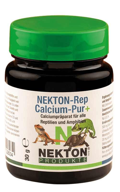 NEKTON-Rep-Calcium-Pur+ 30g Suplemento de calcio para Reptiles
