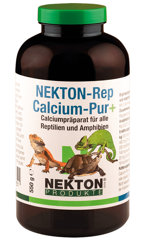 NEKTON Rep-Calcium-Pur+ 550g Suplemento de calcio para Reptiles