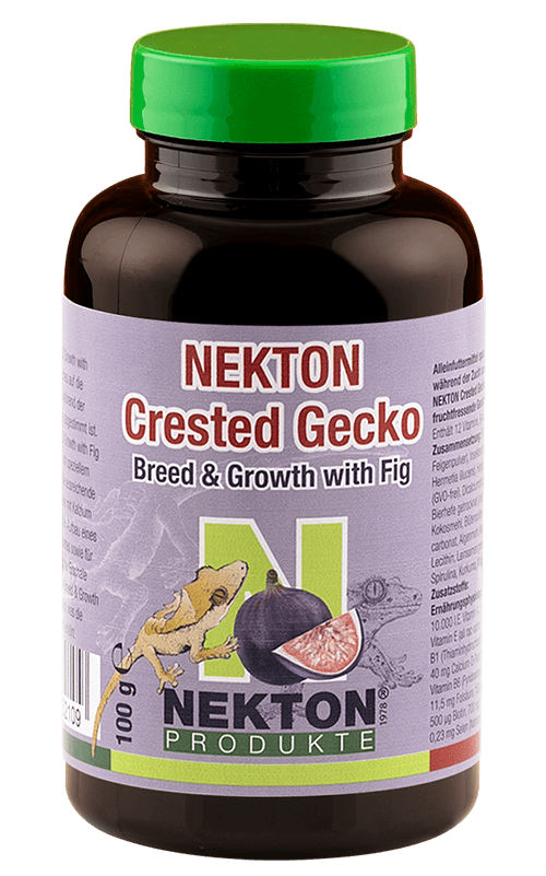 NEKTON Crested Gecko Breed and Growth with Fig 100g Comida para Geckos Crestados