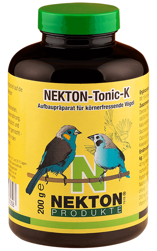 NEKTON-TONIC-K 200g Suplemento alimenticio para Pájaros granívoros