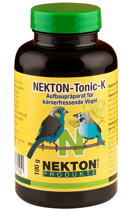 NEKTON-TONIC-K 100g Suplemento alimenticio para Pájaros granívoros