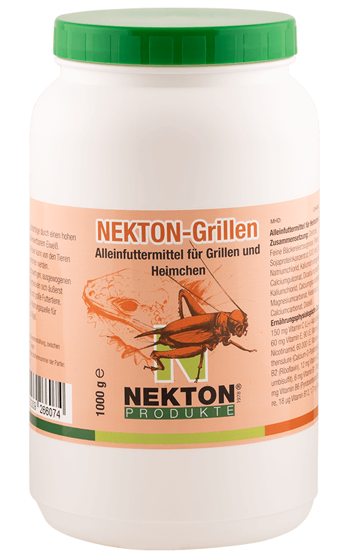 NEKTON-Grillen 1000g Comida para Grillos