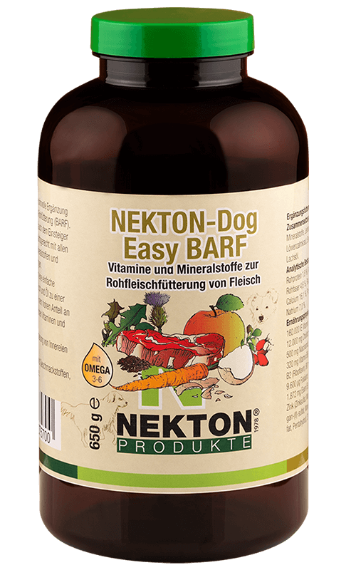 NEKTON-Dog Easy-BARF 650 g Suplemento alimenticio para dieta BARF en Perros