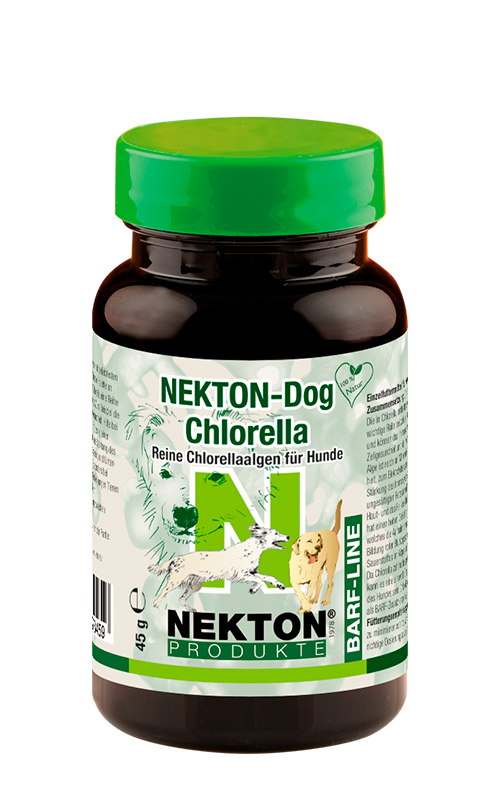 NEKTON-Dog Chlorella 45 g Suplemento para Perros