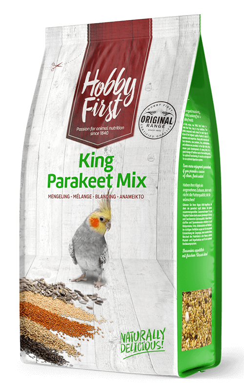 HOBBYFIRST Mixtura para Agapornis y Ninfas 1 kg Comida para Agapornis y Ninfas