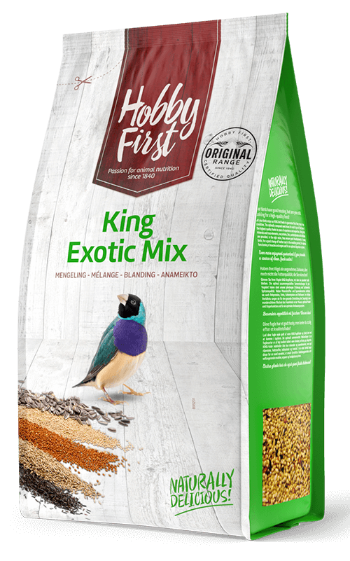 HOBBYFIRST Mixtura para Pájaros Exóticos 1 kg Comida para Pájaros Exóticos