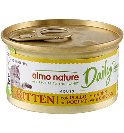 ALMO NAT DAILY CAT Mousse para Gatitos 85 g
