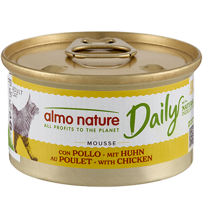 ALMO NATURE DAILY CAT Mousse con Pollo 85 g