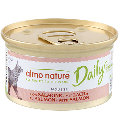 ALMO NATURE DAILY CAT Mousse con Salmón 85 g
