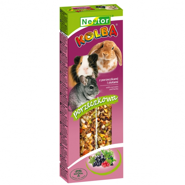 NESTOR Barritas para Conejos y Roedores 115g Pasas y Hierbas