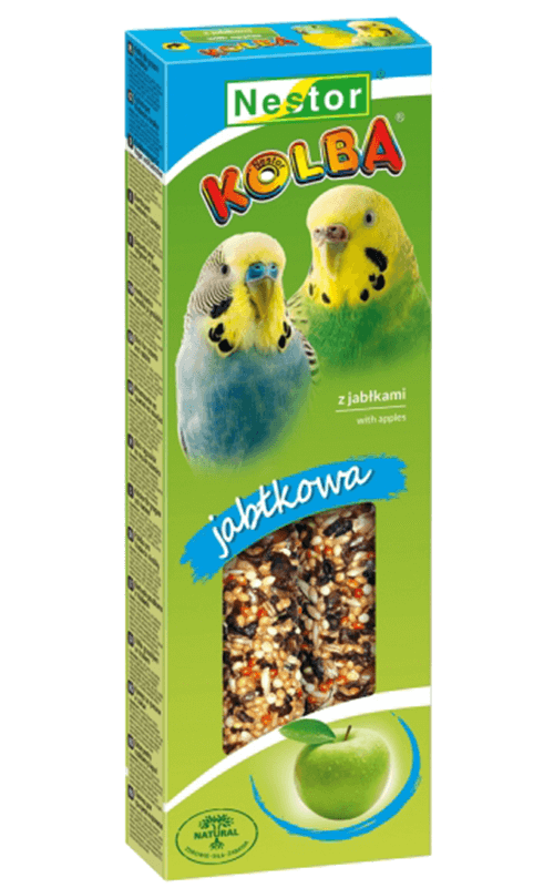 NESTOR Barritas para Periquitos con Manzana 85g