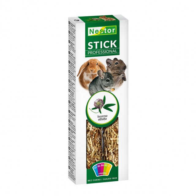 NESTOR Stick Professional "Alfalfa" Conejos y Roedores 90g - 2und