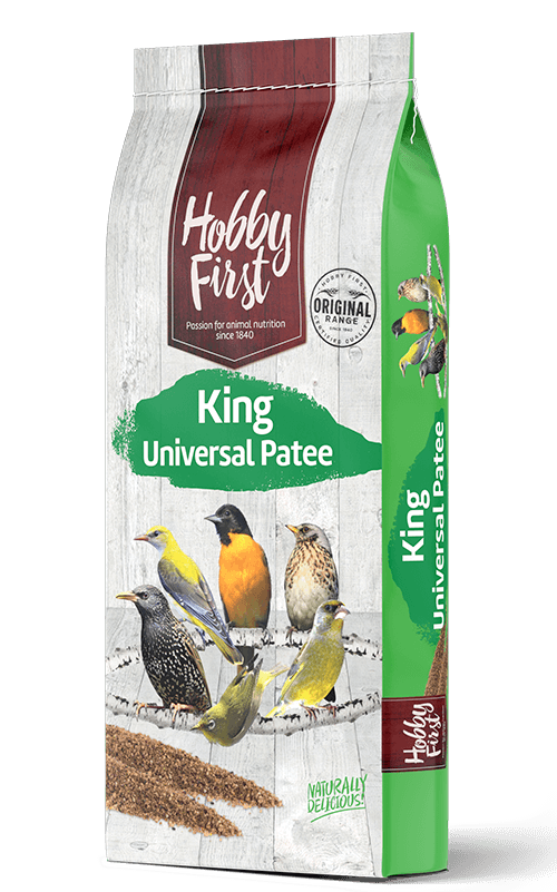 HOBBYFIRST KING Universal Patee 10 kg Comida para Pájaros insectívoros y frugívoros