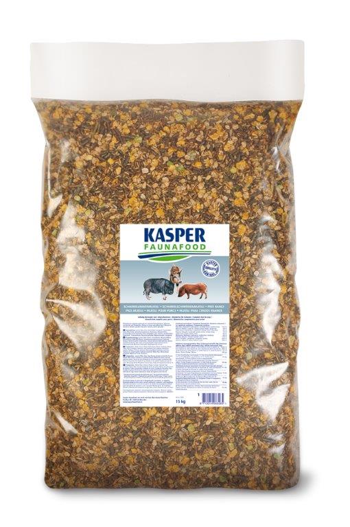 KASPER FAUNAFOOD Muesli Especial Cerdos Enanos 15 kg Comida para Cerdos enanos