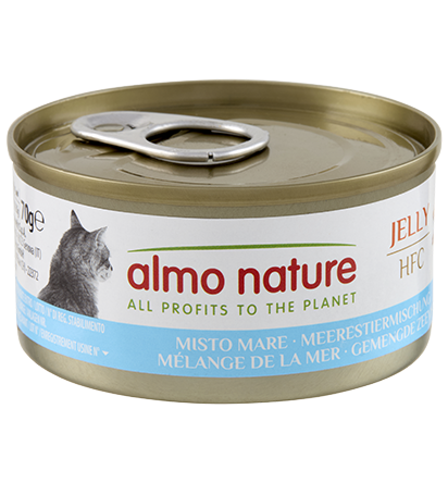 ALMO NATURE HFC CAT Jelly Mixto de Mar 70 g