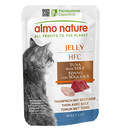 ALMO NAT HFC CAT Jelly Atún con Lenguado 55 g