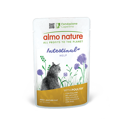 ALMO NATURE CAT FUNCTIONAL Intestinal help con Aves de Corral 70 g