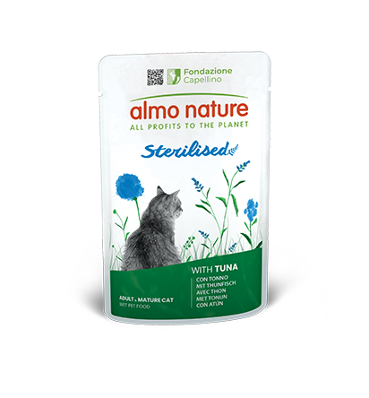 ALMO NATURE CAT Sterilised con Atún 70 g