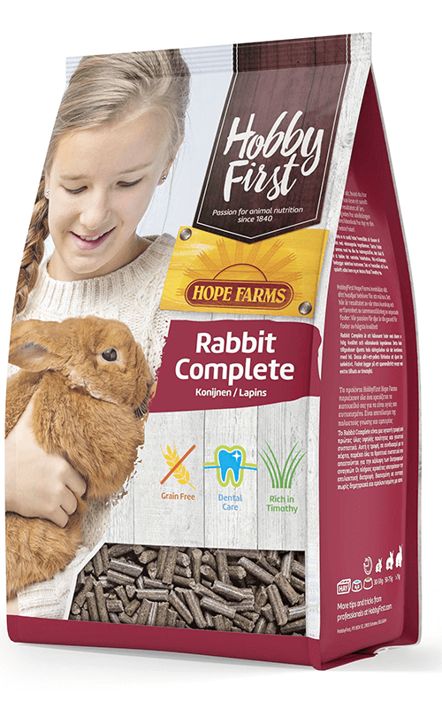 HOBBYFIRST HOPE FARMS Pienso sin cereales para Conejos 3 kg