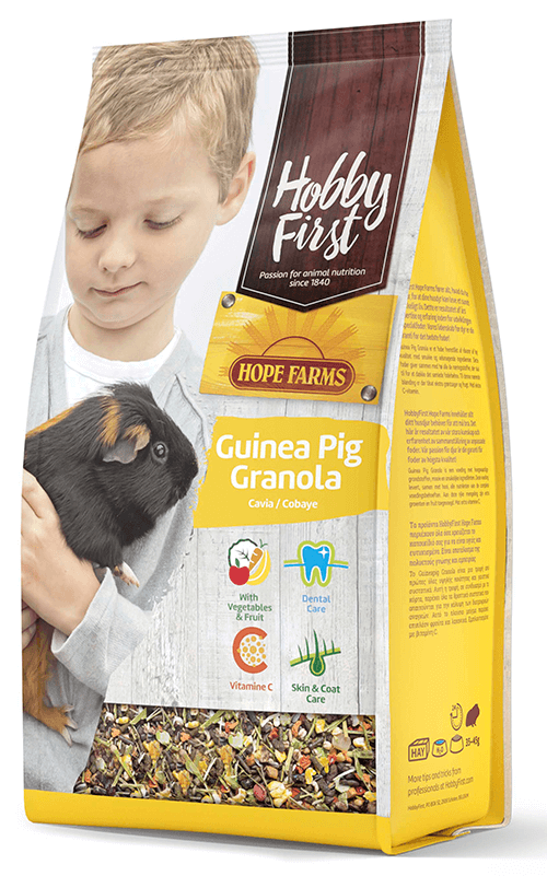HobbyFirst HOPE FARMS Guinea Pig Granola 2 kg Mixtura para Cobayas