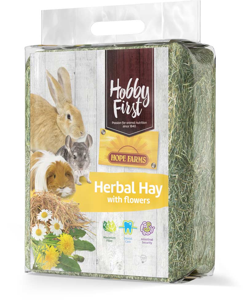 HobbyFirst HOPE FARMS Herbal Hay with Flowers 1 kg