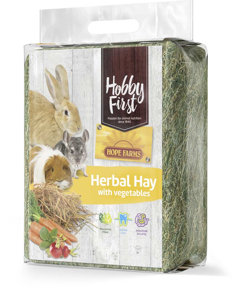 HobbyFirst HOPE FARMS Herbal Hay with Vegetables 1 kg