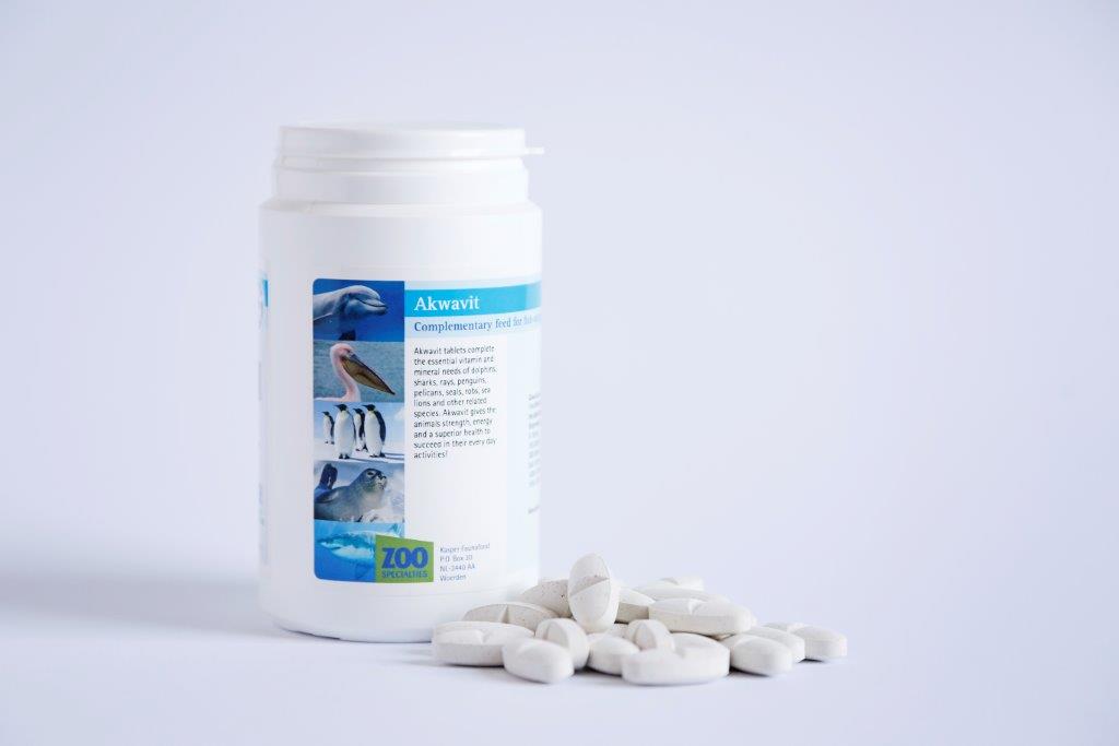 AKWAVIT Shark 100 Tabletas Vitaminas para Tiburones