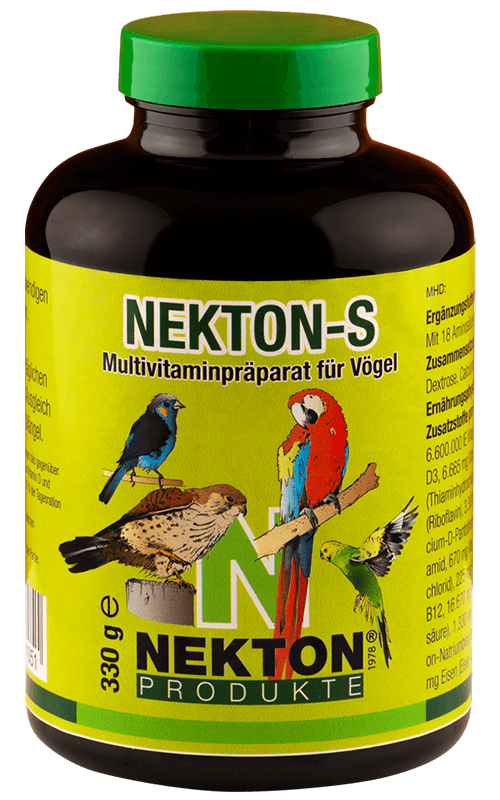 NEKTON S 330g Suplemento alimenticio para Pájaros