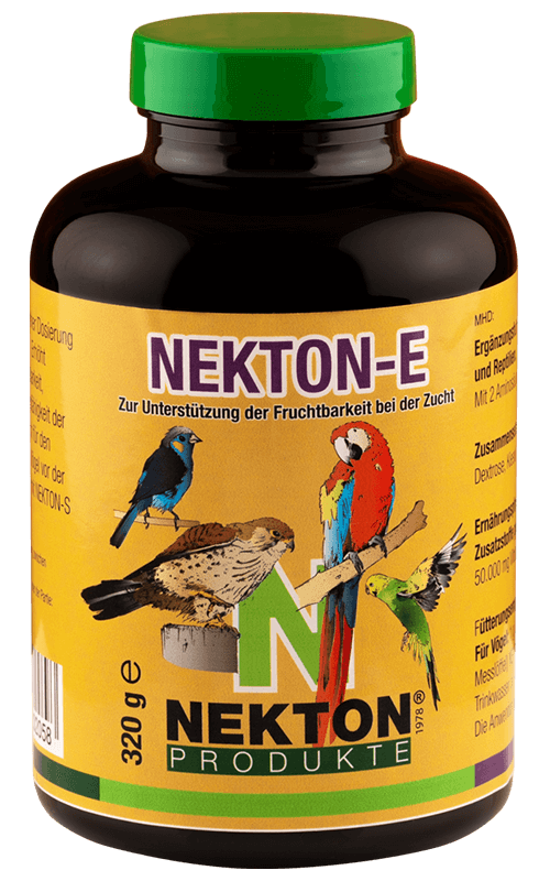 NEKTON E 320g Vitamina E para Pájaros