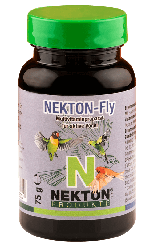 NEKTON Fly 75g Suplemento multivitamínico para aves activas