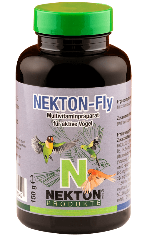 NEKTON Fly 150g Suplemento multivitamínico para aves activas