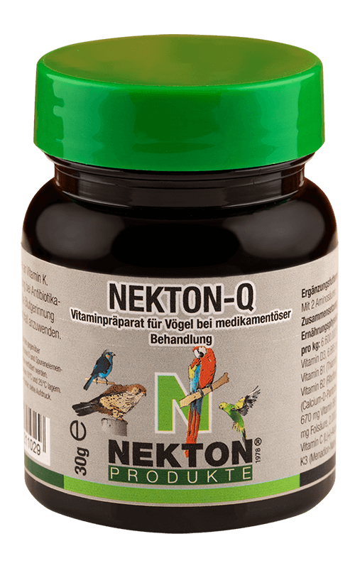 NEKTON-Q 30g Preparado multivitamínico para aves