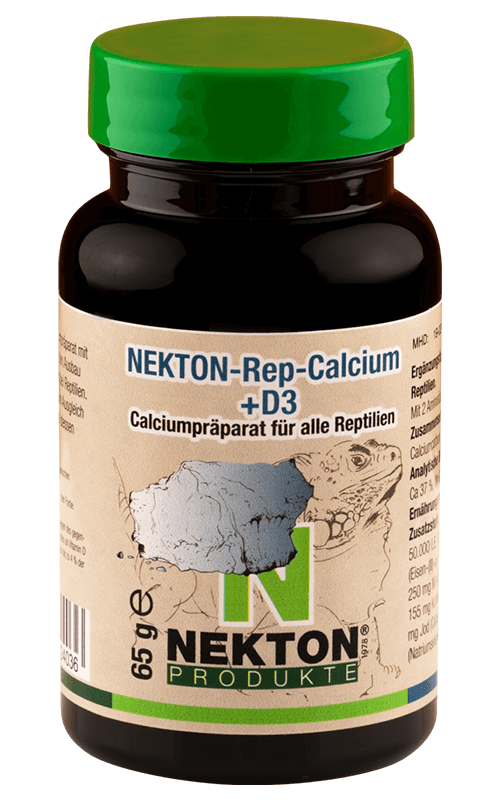 NEKTON - Rep-Calcium -D3 65g Preparado de calcio para reptiles