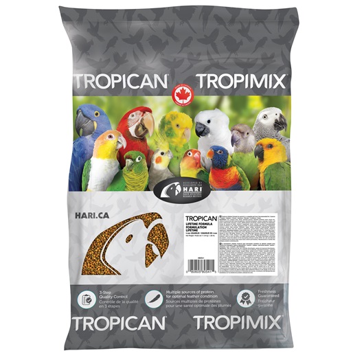 TROPICAN Pienso para Loros 11,34 kg