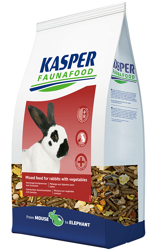 KASPER FAUNAFOOD Mixtura con verduras para Conejos 3,5 kg