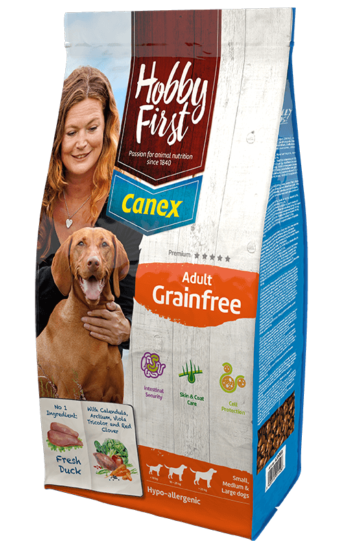 HobbyFirst Canex Pienso sin cereales para Perros 12 kg