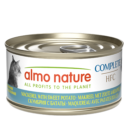 ALMO NATURE HFC CAT Complete Caballa con Boniato 70 g