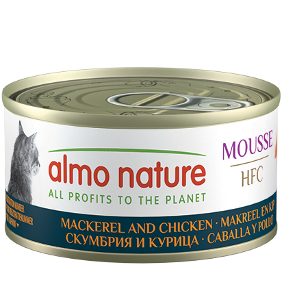 ALMO NATURE HFC CAT Mousse Caballa y Pollo 70 g
