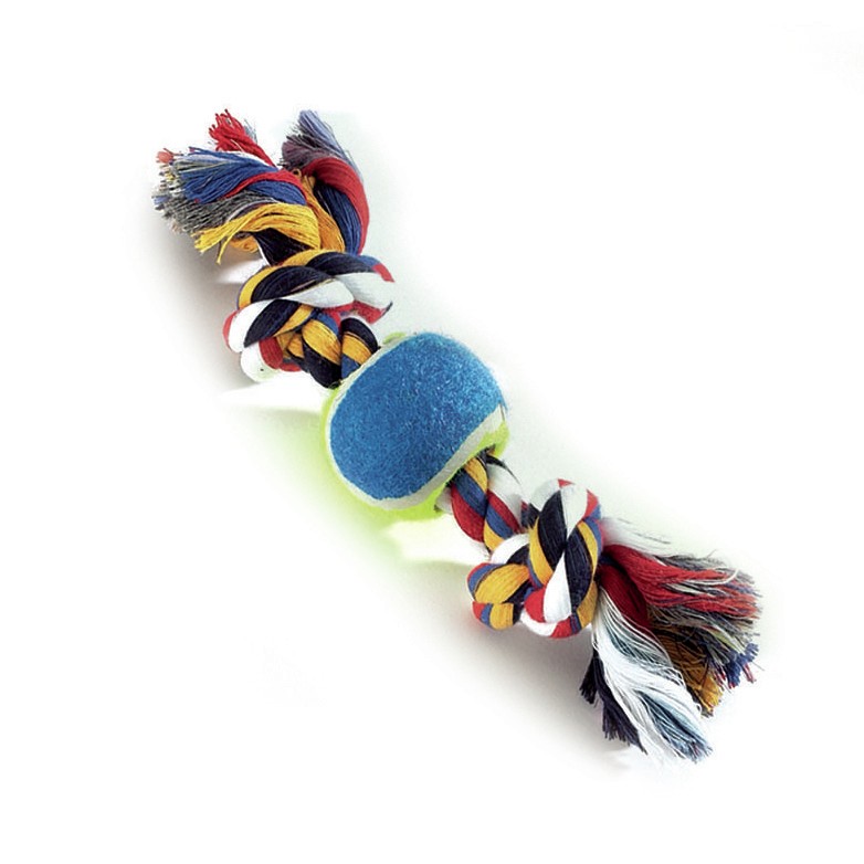Cuerda Dental Con Pelota Para Perros 